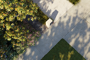 Front & rear complimentary garden packages