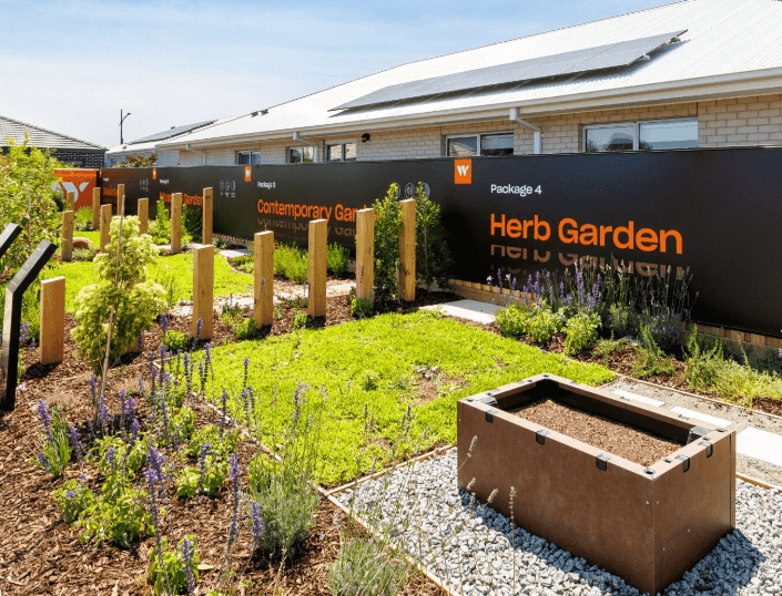 Landscaping packages included