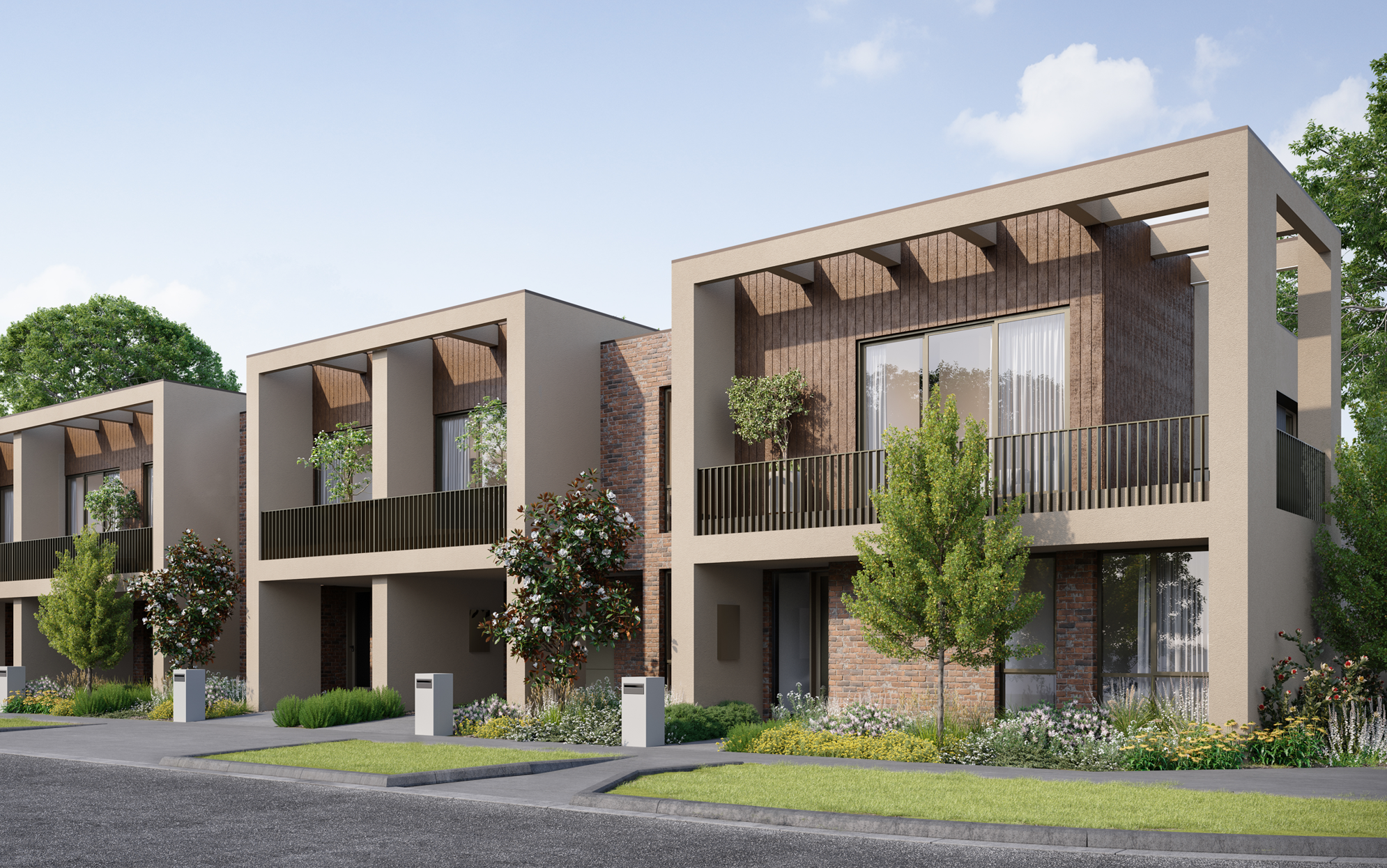 Park-fronting Townhouses in The Woodlands Sell Out