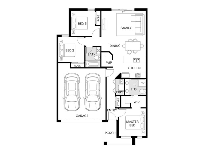Lot 534 - $657,140* Floor Plan