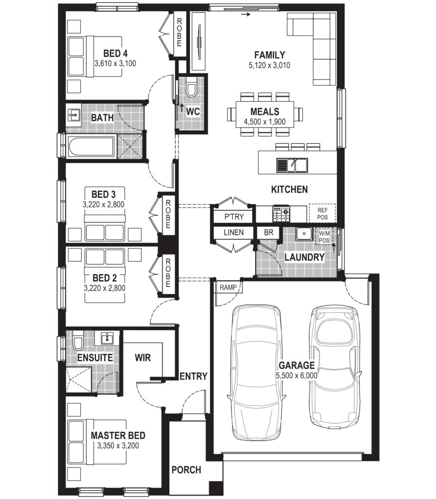 Lot 534 - $657,140* Floor Plan