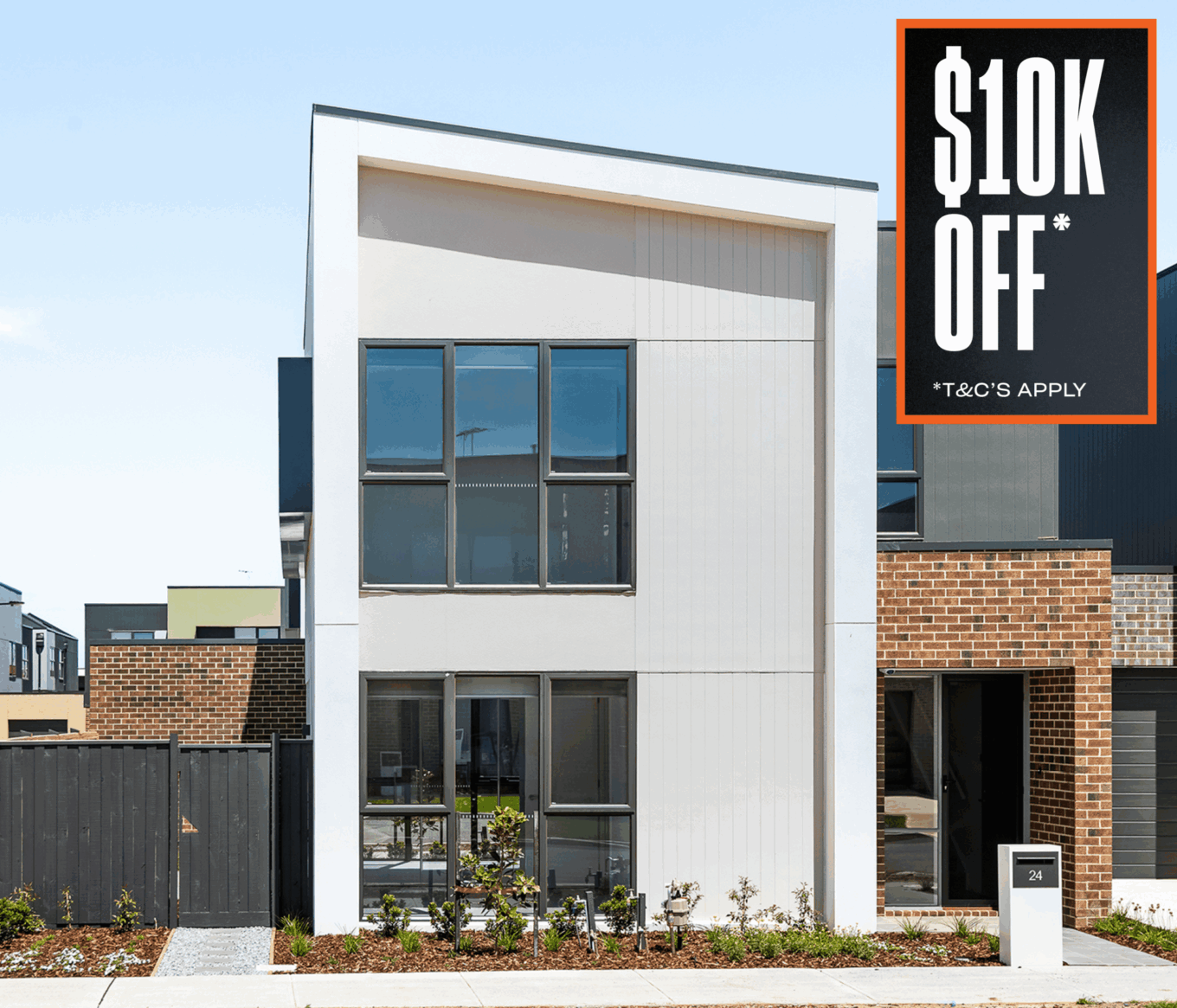 Limited time offer: Save $10K on Move-In Ready Mirvac Townhouses